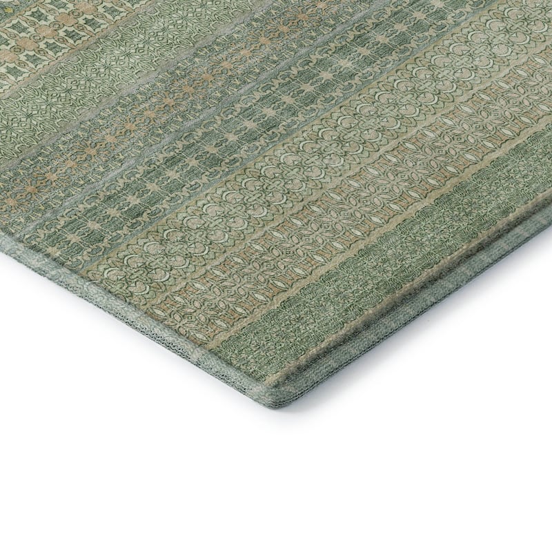 Premium Washable Super Soft Boho Stripes Mayfield Rug