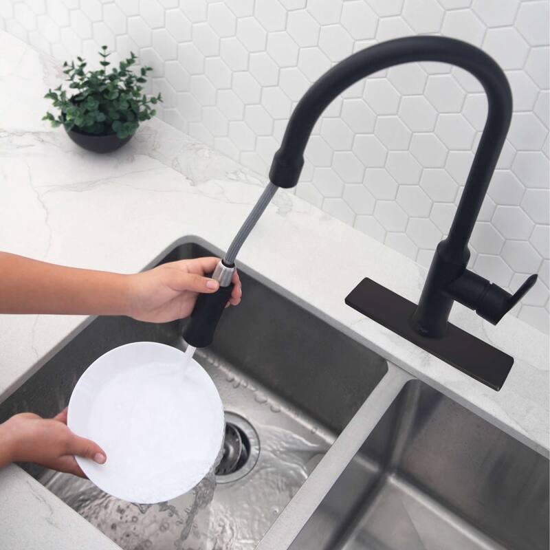 STYLISH Kitchen Sink Faucet Hole Cover, Deck Escutcheon Plate
