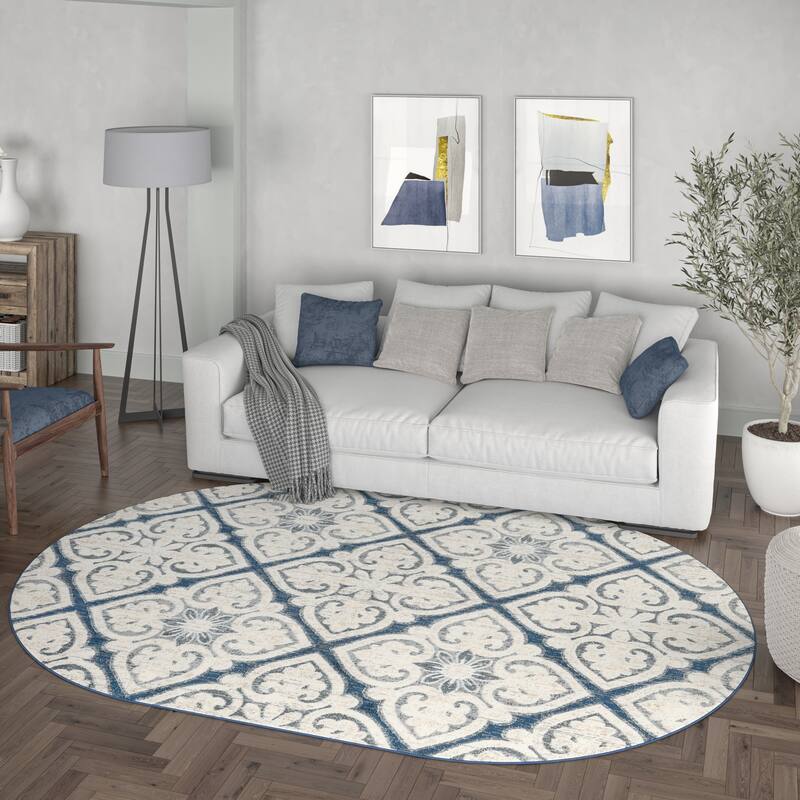Carrington Global Floral & Botanical Indoor Area Rug