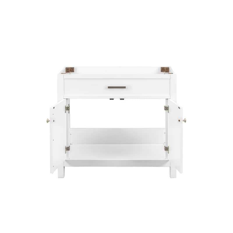 36" Roseville Bathroom Vanity Base - 36.00 L x 21.50 D x 32.50 H"