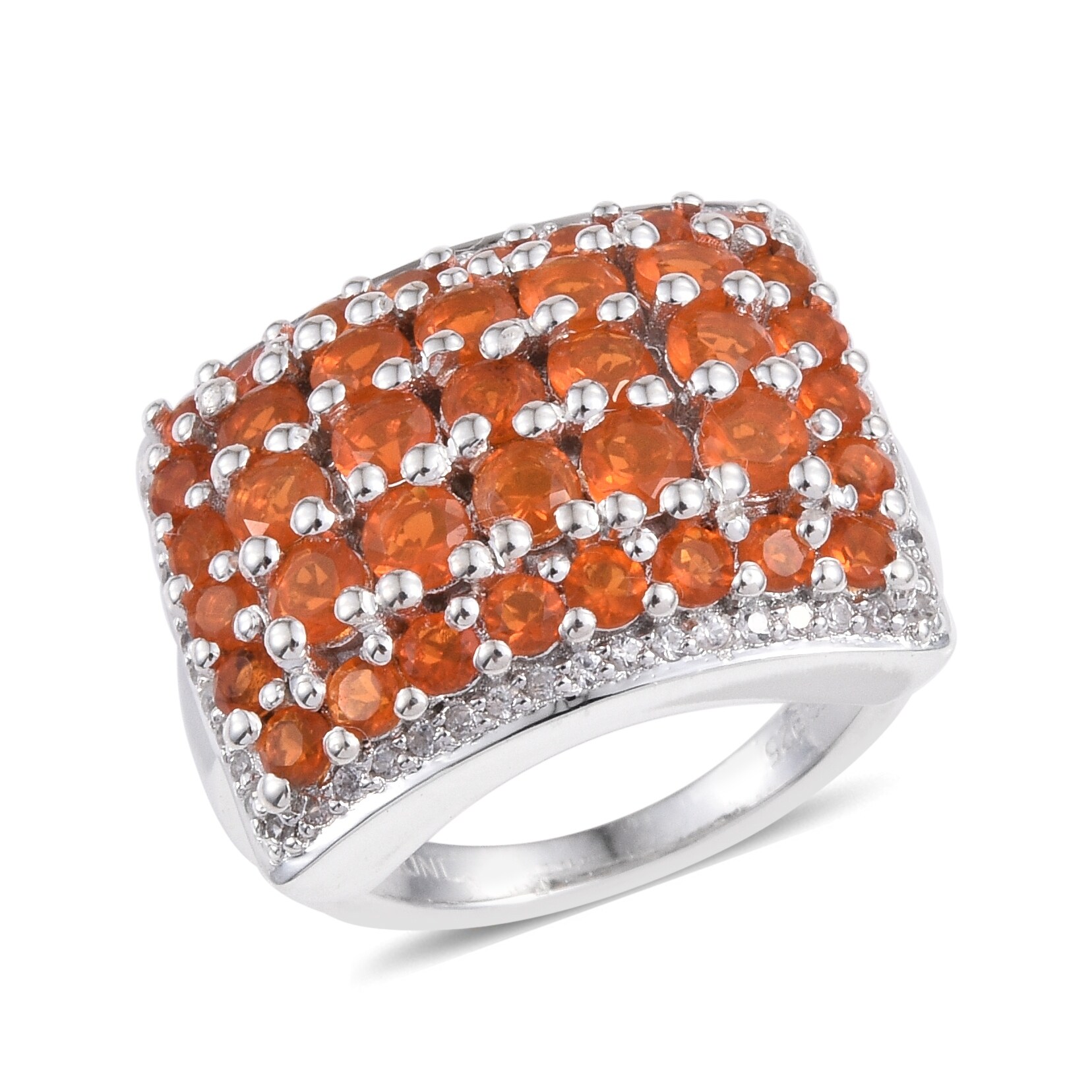 fire opal band