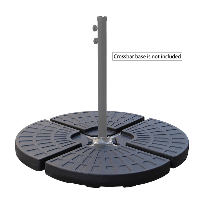Maypex 145LBS Water Filled Offset Cantilever Umbrella Base