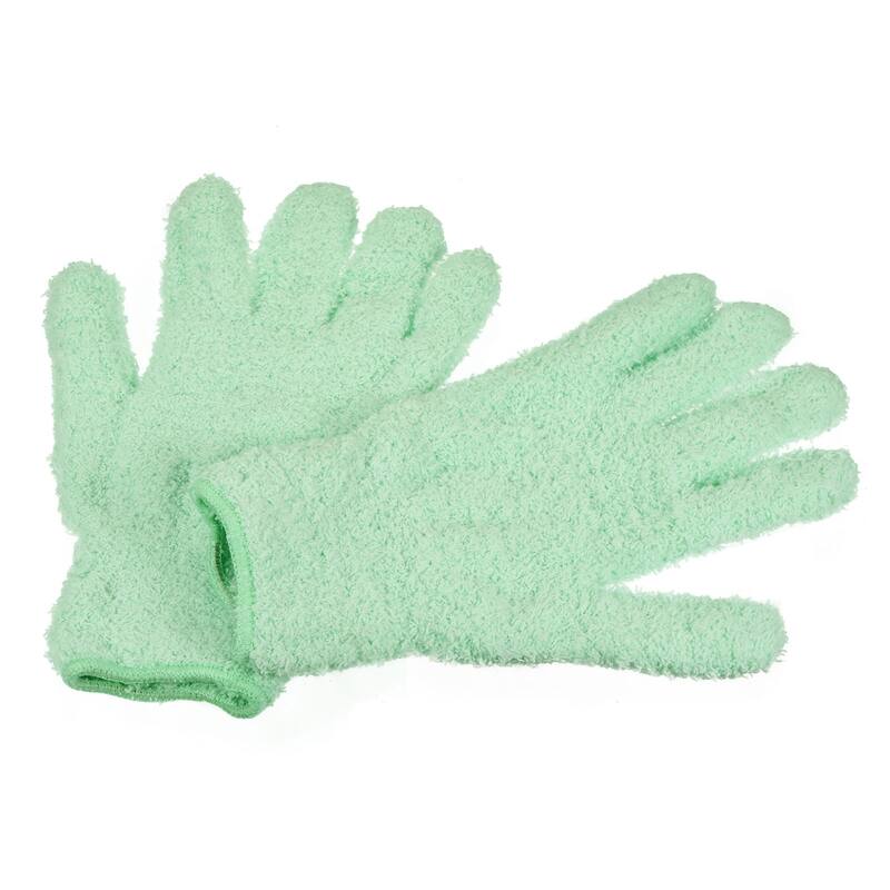 Dusting Cleaning Gloves Microfiber Mittens f Plant Blinds Lamp Window