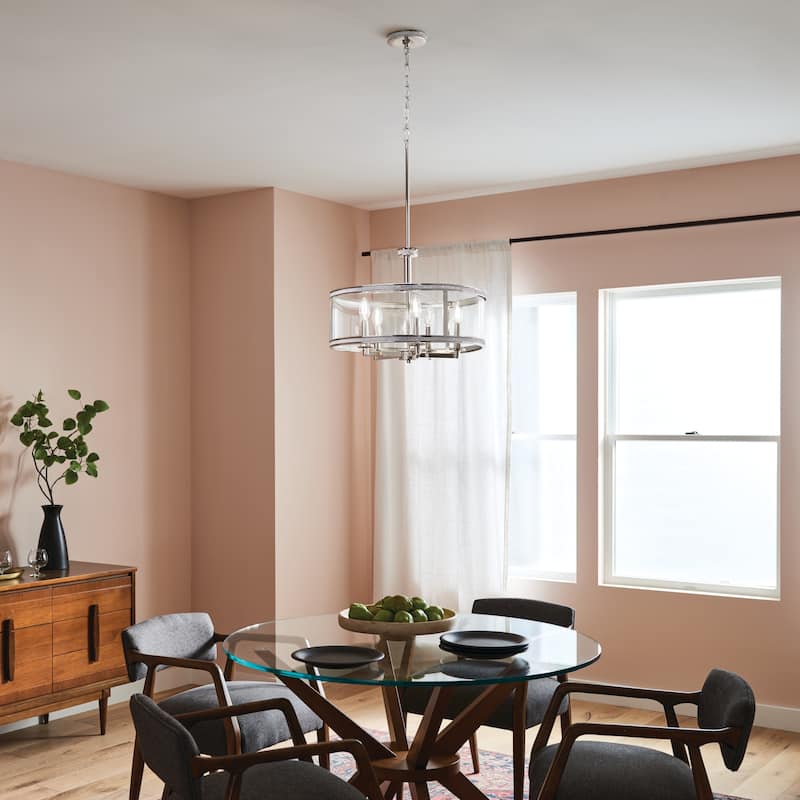 Kichler Lighting Angelica 5-Light Polished Nickel Pendant Light