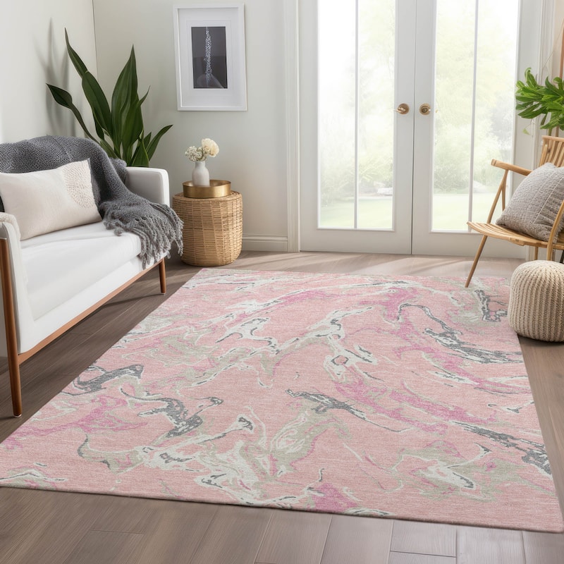 Premium Washable Super Soft Abstract Thrust Mayfield Rug