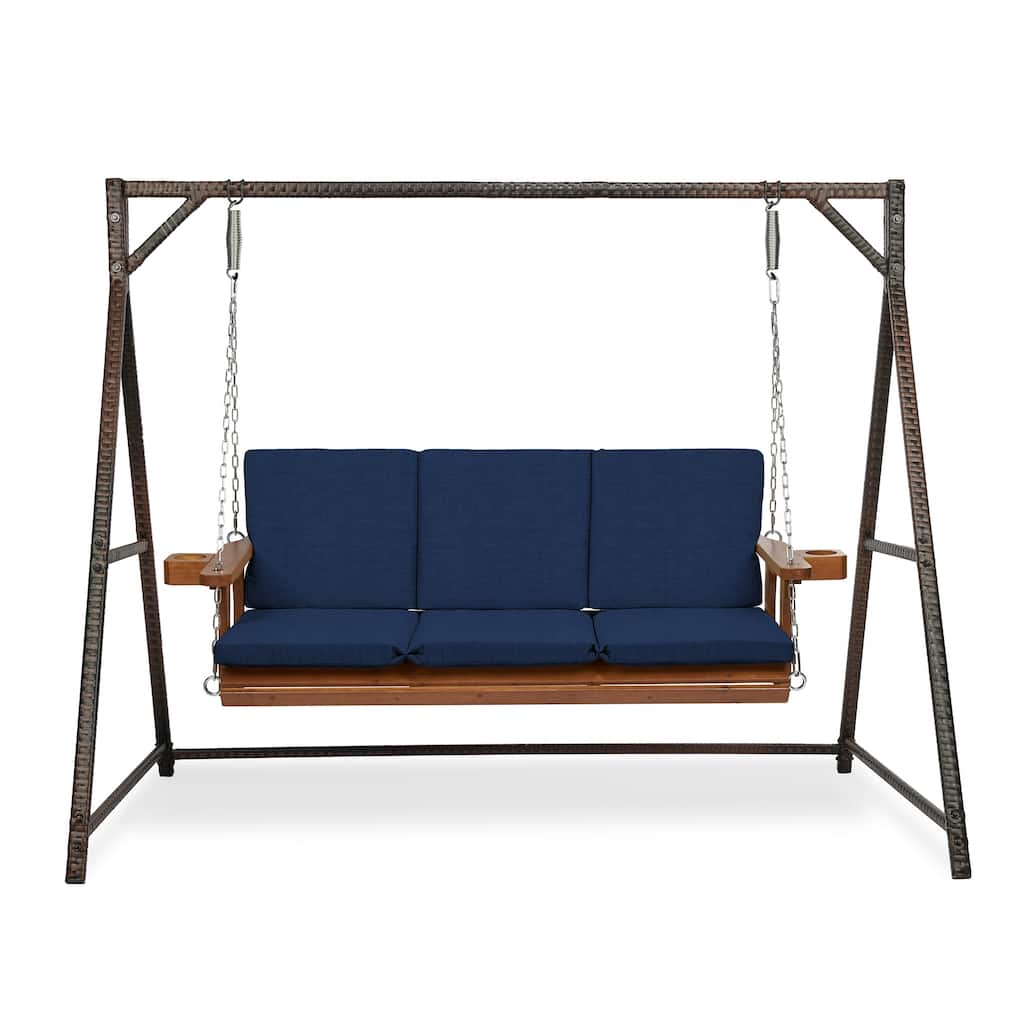 ARDEN Indoor / Outdoor Swing Cushion Set, 56 x 20