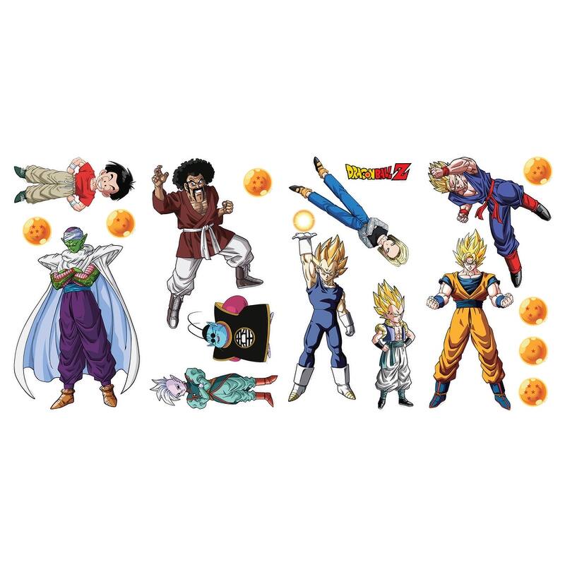 RoomMates Dragon Ball Z Characters Wall Decals