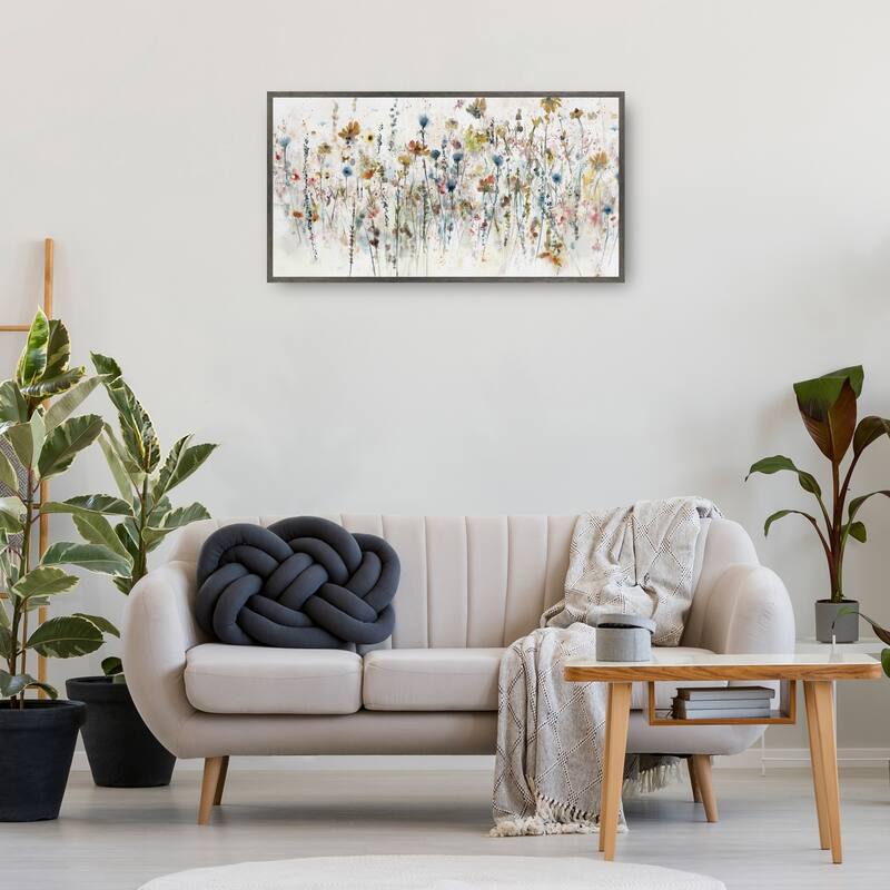 Watercolor Wildflowers By Studio Arts Canvas Art Print