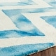 preview thumbnail 115 of 121, SAFAVIEH Dip Dye Marybeth Hand-tufted Wool Chevron Area Rug