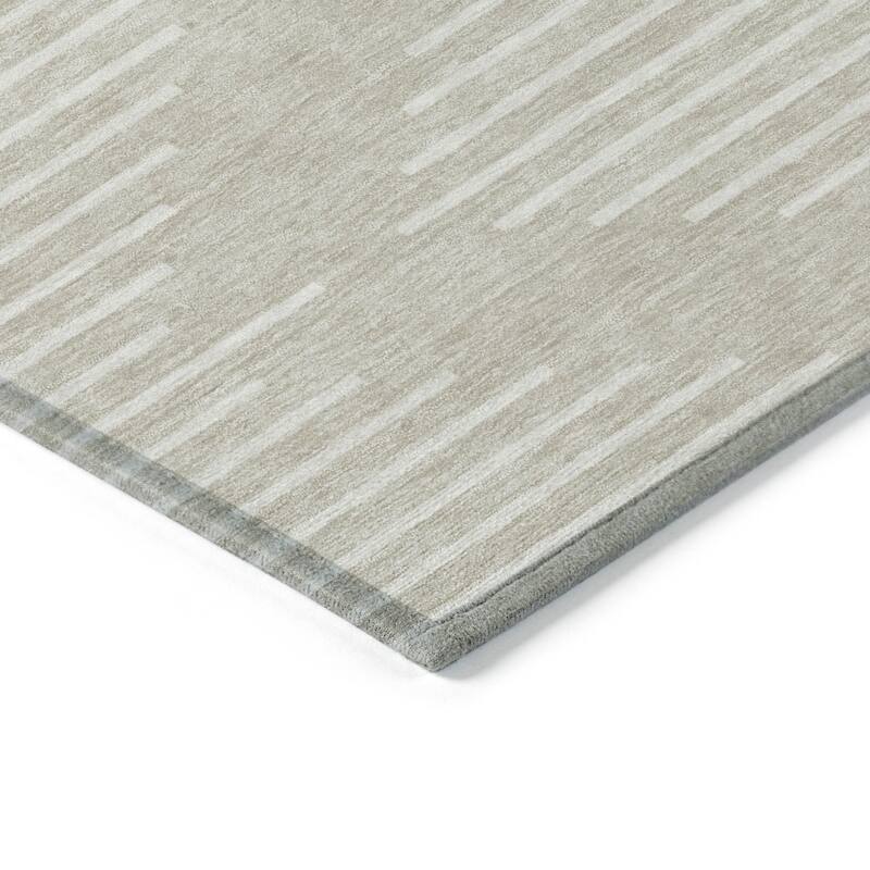 HomeRoots Geometric Transitional Rectangle Outdoor Rug