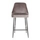 preview thumbnail 7 of 62, Silver Orchid Naldi Contemporary Black Counter Stool (Set of 2) - N/A