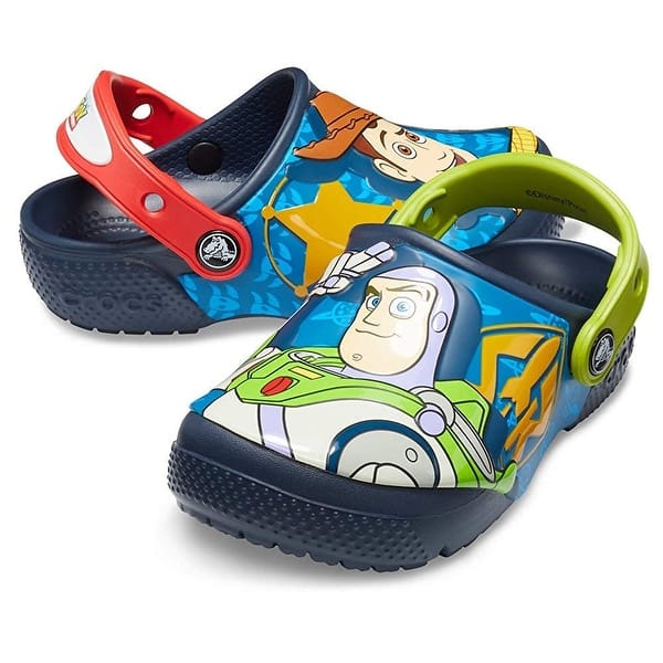 Crocs Kids Boys and Girls Toy Story Buzz and Woody Clog