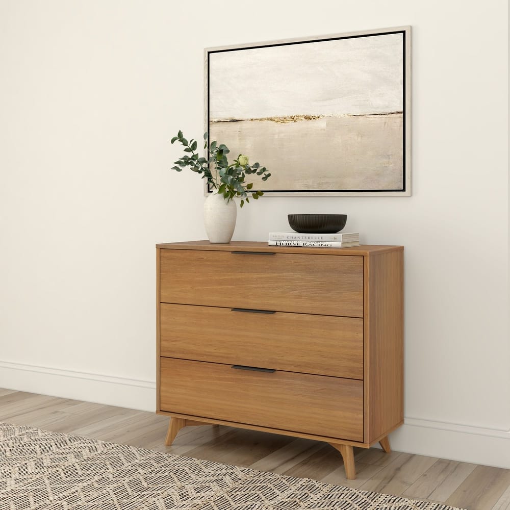 Plank and Beam Haven 3-Drawer Dresser with Pull Handles