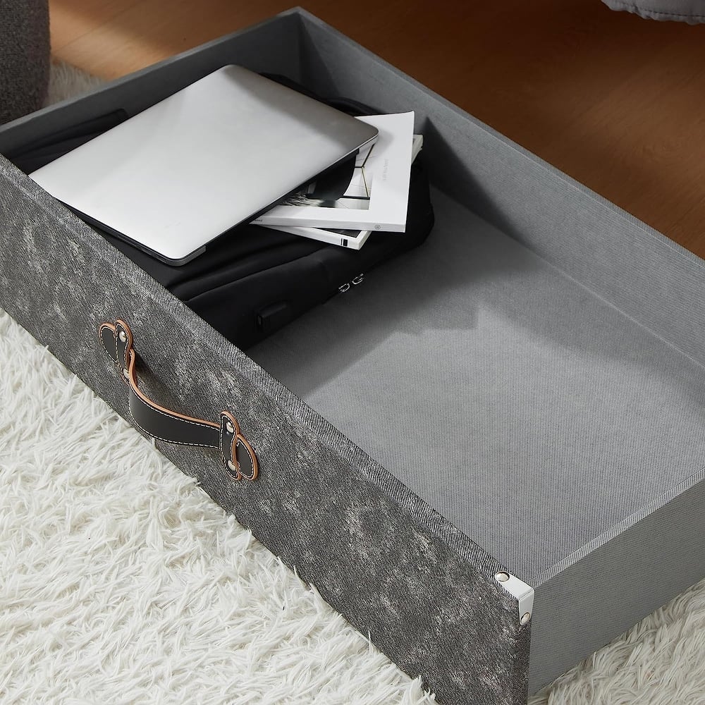 Texture® Brand - Rolling Under Bed Storage Drawer by DormCo