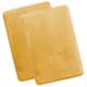 Clara Clark Ultra Soft Plush Bathroom Rug - Non-Slip, Velvet, Memory Foam Bath Mat - Set of 2 - Set of 2 20x32 - Camel Gold
