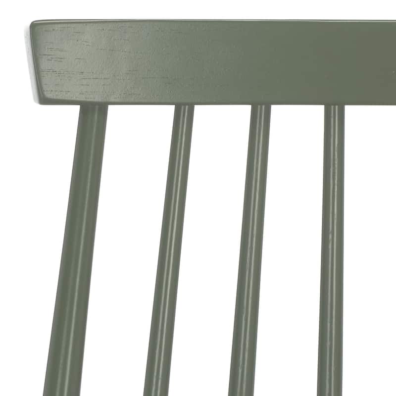 SAFAVIEH Zillah 24-inch Spindle Farmhouse Counter Stool (Set of 2) - 17.7" x 20.5" x 39.1" - 18"W x 21"D x 39"H