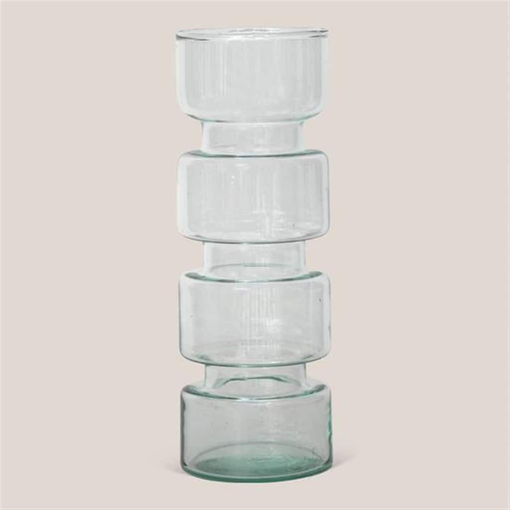 Vase Recycled Glass Paloma - Transparant