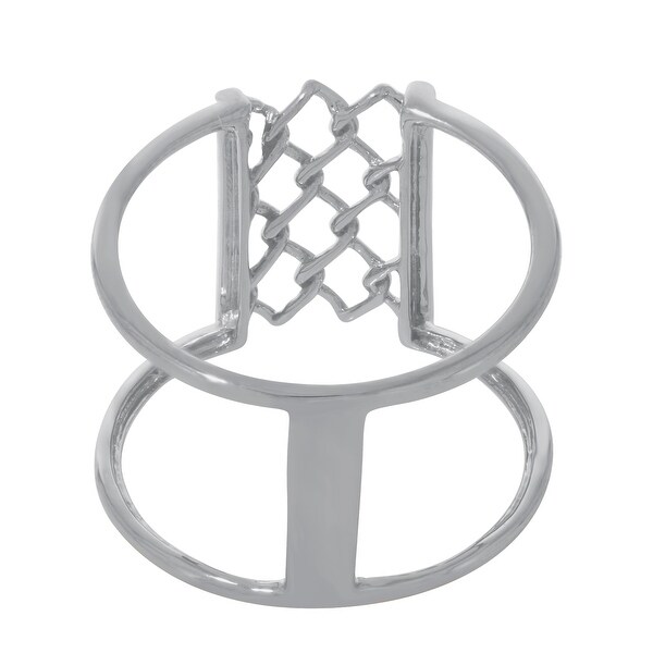 Prism Jewel 0.07CT G-H//I1 Natural Diamond Light Weight Clover Wrap Ring