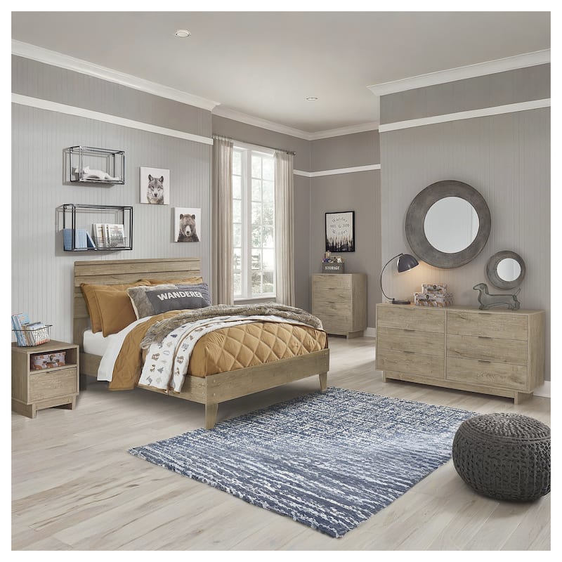 Signature Design by Ashley Oliah Brown Woodgrain Dresser