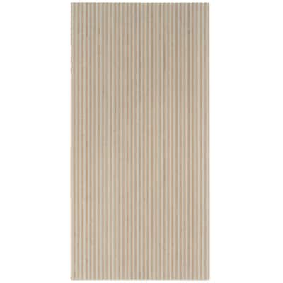 Bois 24x48 Gray Wood Ceramic Large Format Fluted Wall Tile (15.5 sq ft/case) - 2 Pack