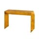 preview thumbnail 13 of 14, Pasargad Home Katya Antique Finish Iron Console Table - W12"XL41.75"XH30"