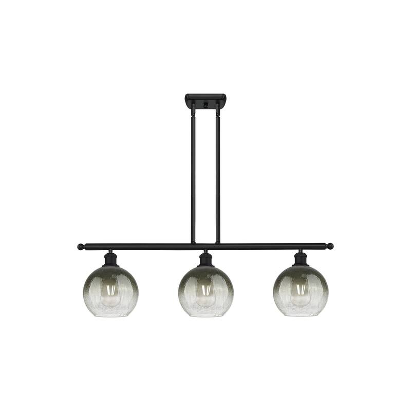 Innovations Lighting Endless Possibilities Ballston - Brookhaven Globe - 3 Light 36" Stem Hung Island Light