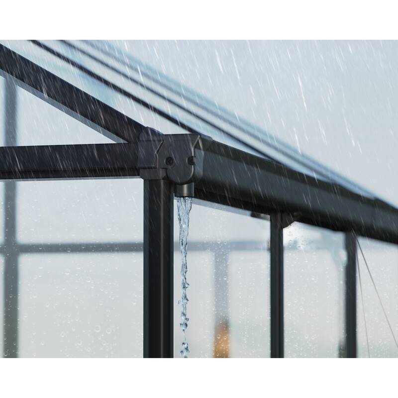 Canopia Aria 10 ft. Black / Clear Greenhouse Kit