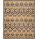 preview thumbnail 2 of 10, SAFAVIEH Hand-knotted Kenya Alyvia Southwestern Tribal Wool Rug 8' x 10' - Gold/Beige - Rectangle