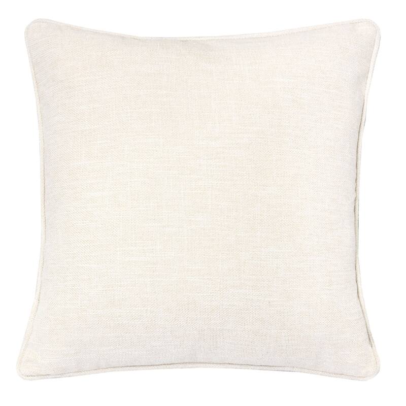 Christina Chenille 20" Square Decorative Throw Pillow 2PK