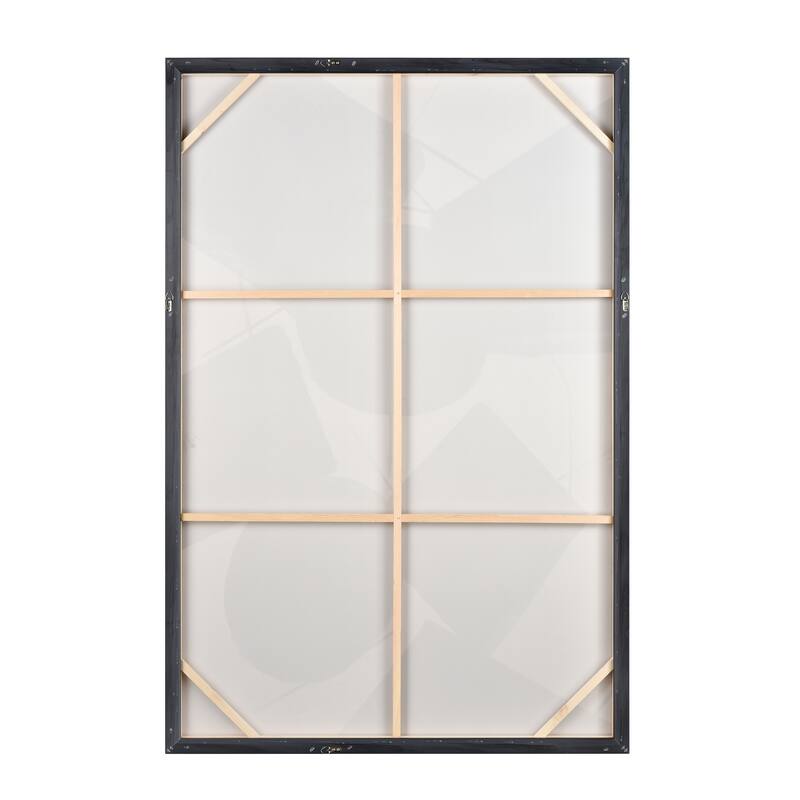 Elk Home Pierce Black Fabric 39.5 Inch Wide Wall Art