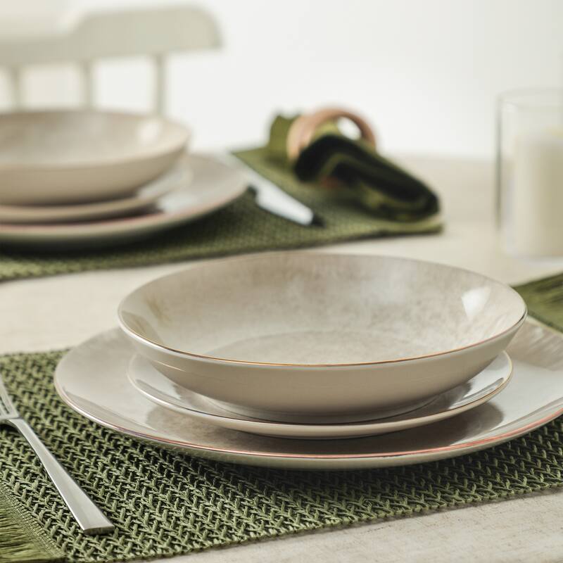 Christian Siriano Onyx Porcelain Dinnerware Set