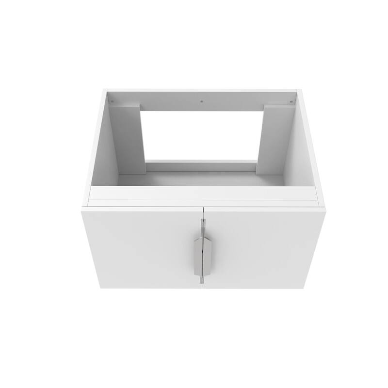 Alpine 24" Wall Mounted Bathroom Vanity (Base Only)