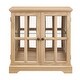 preview thumbnail 28 of 106, GDFStudio - Traditional Storage Curio Cabinet with Tempered Glass Doors and Lighted Display