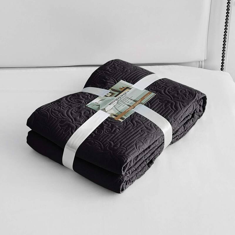 Sophia & William Bed Quilt Bedspread Coverlet - Reversible, Lightweight