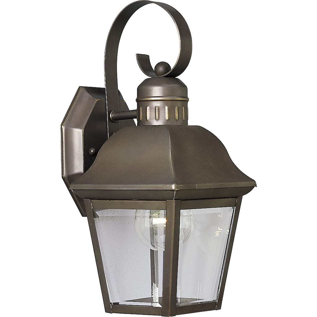 Andover Collection One-Light Small Wall Lantern - 12.5" x x 5.5"
