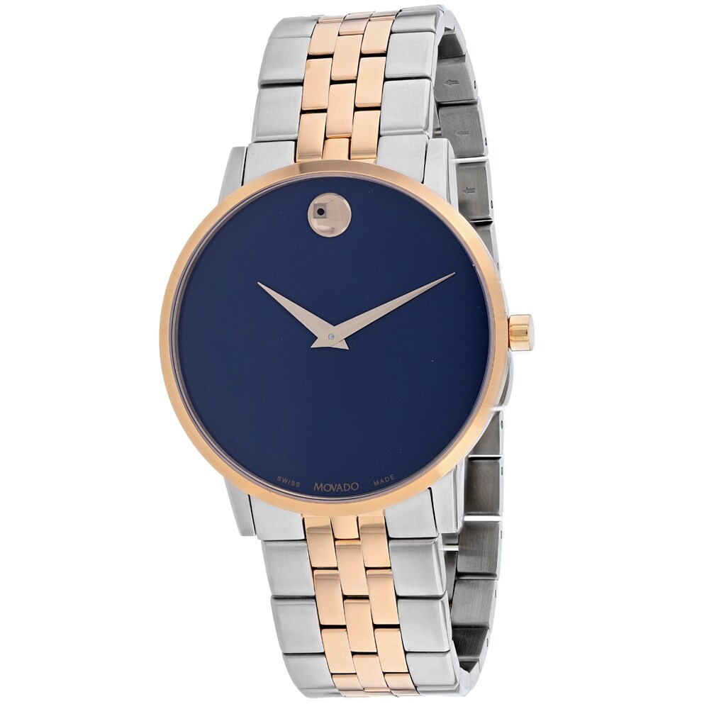 movado museum blue dial