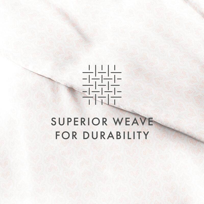 Becky Cameron Classic in Pink 3 Piece Duvet Cover Set