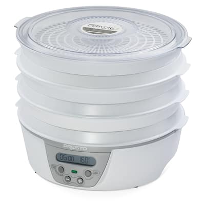 Presto Dehydro 6-Tray Digital Electric Food Dehydrator for Fruits & Vegetables - 15.5
