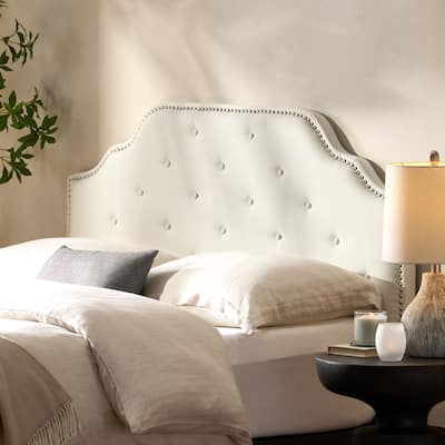 Mid Century Headboard for Queen Size Bed,Upholstered Tufted Bed Headboard