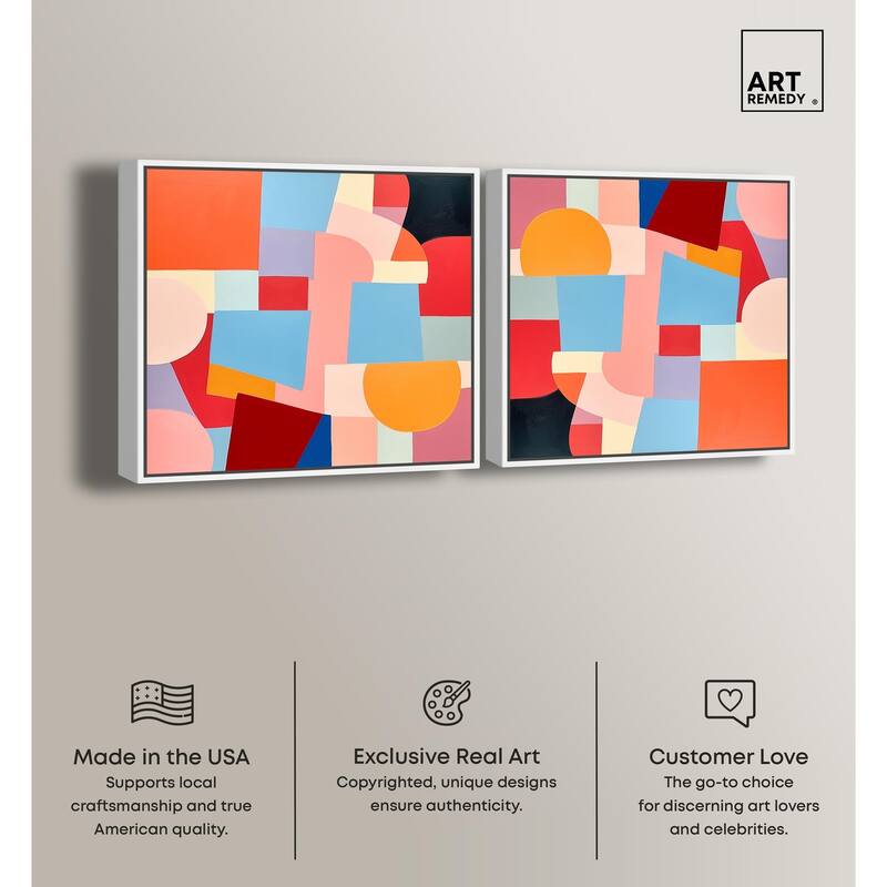 Martini Magazine Stack Canvas by Art Remedy