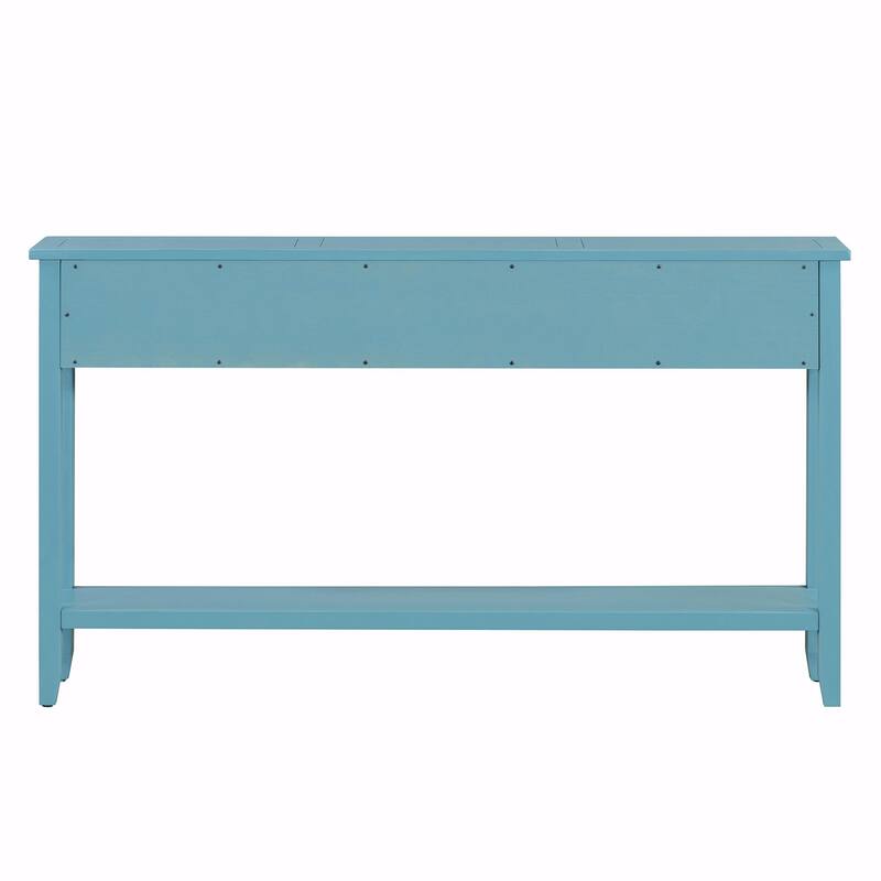 Rustic 60" Entryway Console Table