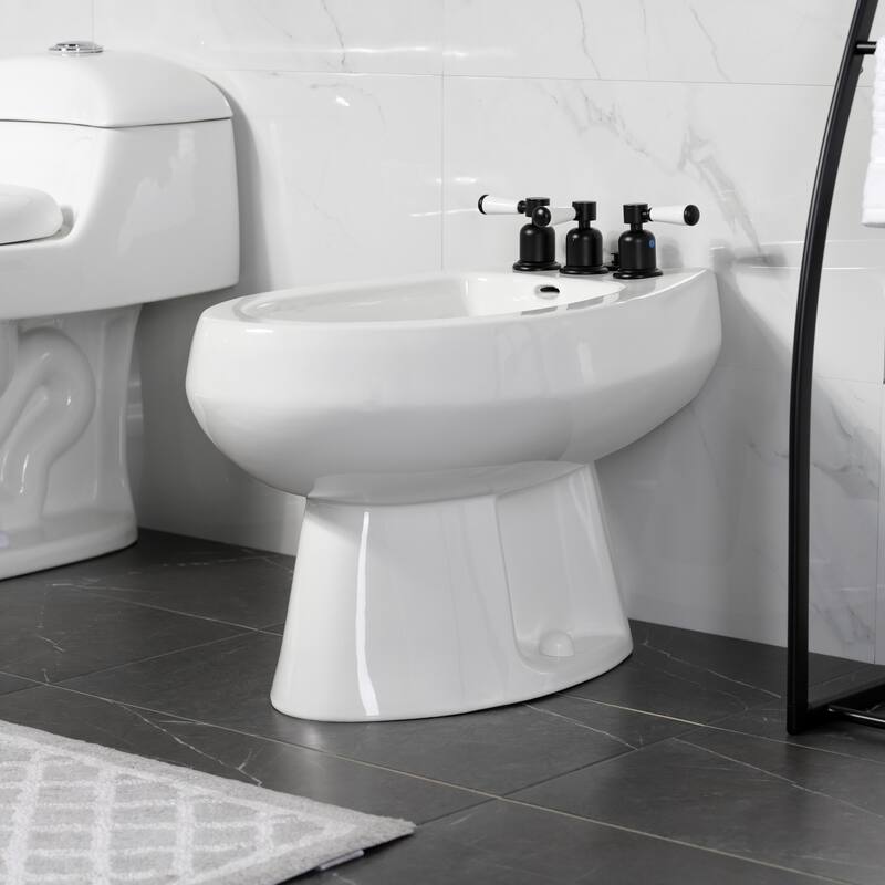 Kingston Brass Paris Three-Handle Bidet Faucet
