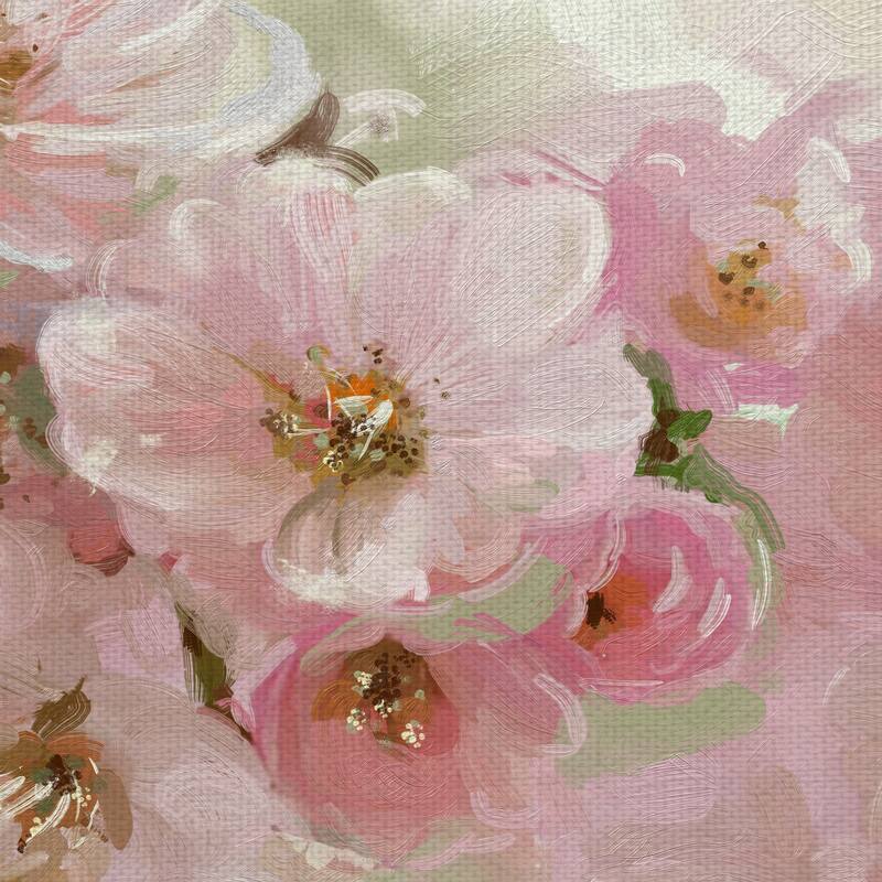 Japanese Cherry Tree by Studio Arts Canvas Art Print