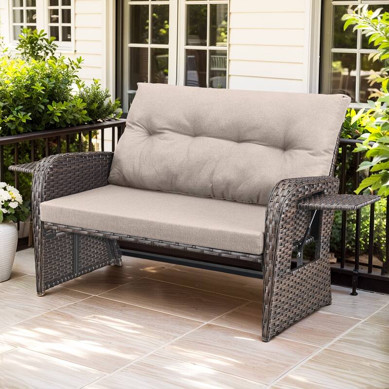 Outdoor Patio Double Lounge Chair without Ottoman