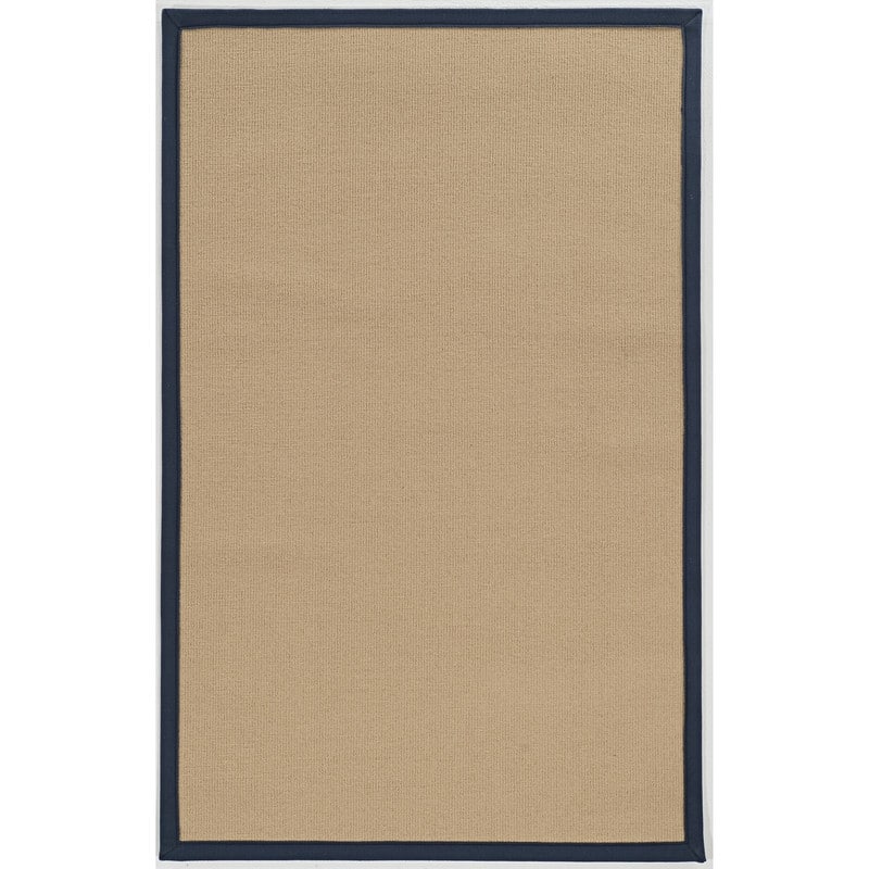 Linon Athena Sisal Hand Finished Classic Rug - 9'10'' X 13' - Blue