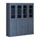 Option Antique Blue - 4 Clear Glass-4 Solid