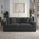 preview thumbnail 52 of 132, Corduroy Couch Modular Sectional Sofa with Pillows