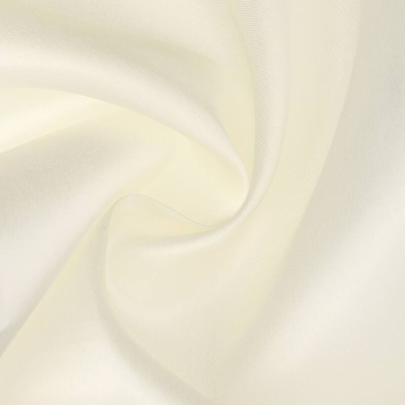 10 Pack Satin Table Runner, Long Polyester Table Runners for Wedding, Party - 12x108 Inch - Beige