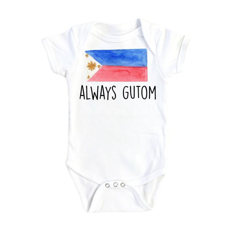 Philippines Gotum - Baby Boy Girl Clothes Infant Bodysuit Funny Cute Newborn - White - 0-3M
