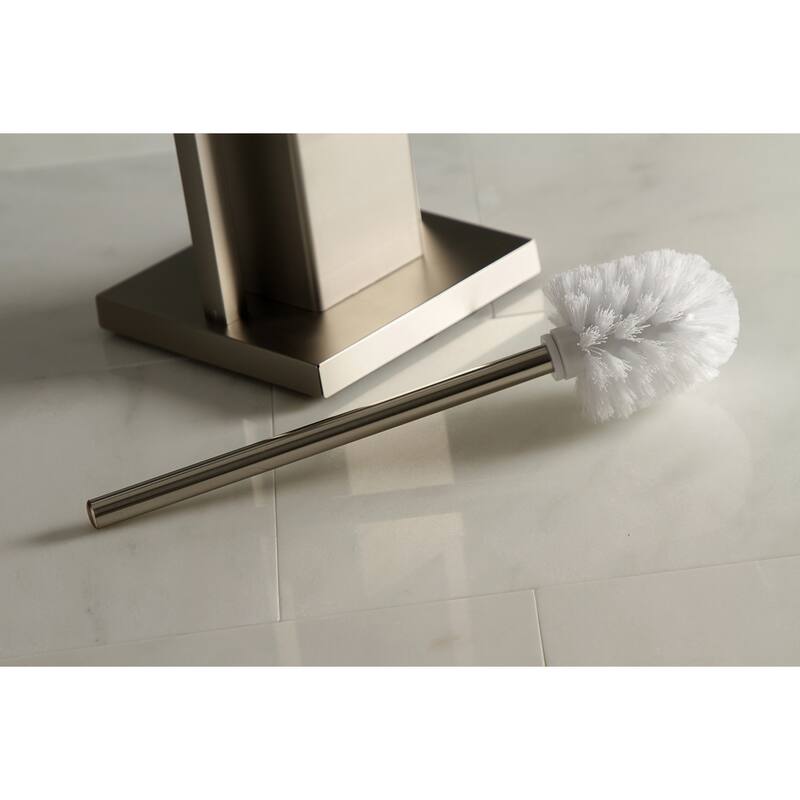 Kingston Brass Edenscape Freestanding Toilet Paper Holder with Brush and Holder